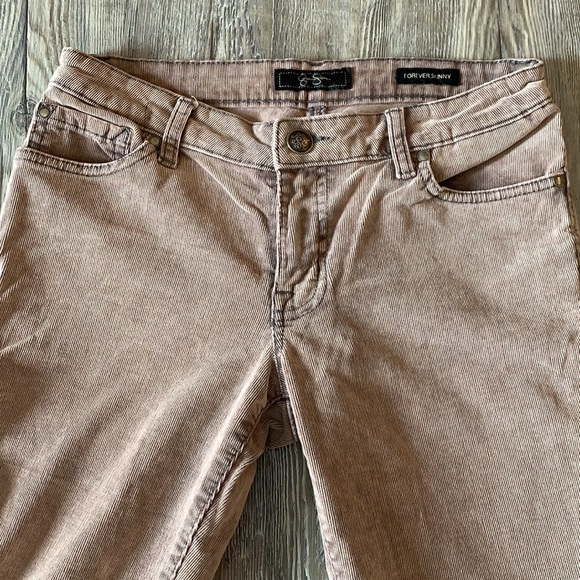 jessica simpson forever skinny corduroy pants 28 - Picture 4 of 13